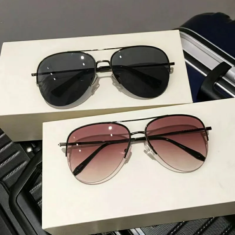 Sonnenbrille für Herren, Luxus-Markendesigner, UV400-Schutz, Outdoor-Angelbrille, Klassische Flieger- und Reisebrille – Detail 2