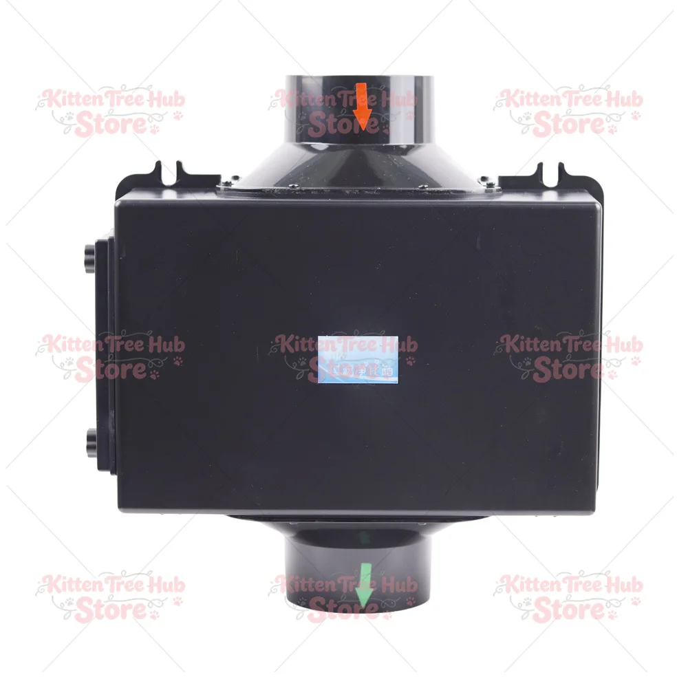 3 Layers Purification Filter Box with Hepa and Carbon Filter