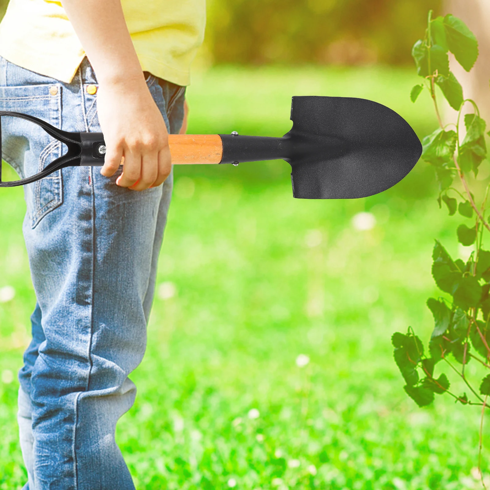 

Flower Shovel Ergonomic Handle Sharp Blade Lightweight Soil Turner Gardening Tools Digging Fork Yard Gadgets Easy Clean Multi