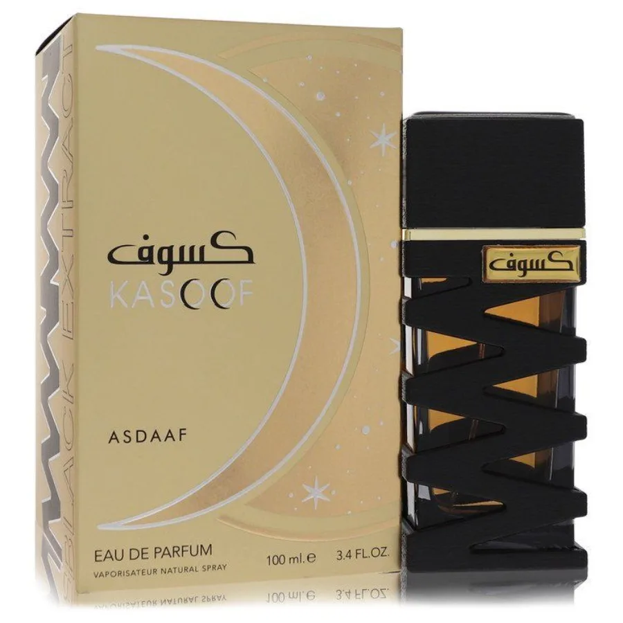 

Lattafa Asdaaf Kasoof Black Extract by Lattafa Eau De Parfum Spray Unisex