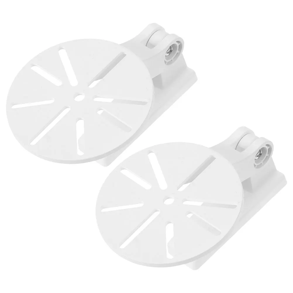

2pcs Camera Mounting Bracket No Drill Wall Holder Durable Plastic Indoor Outdoor Security Coverage Monitor Camera StandBracket