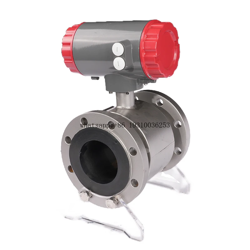 Digital Sanitary Low Price Sewage Water Magnetic Flowmeter Electromagnetic Water Sensor