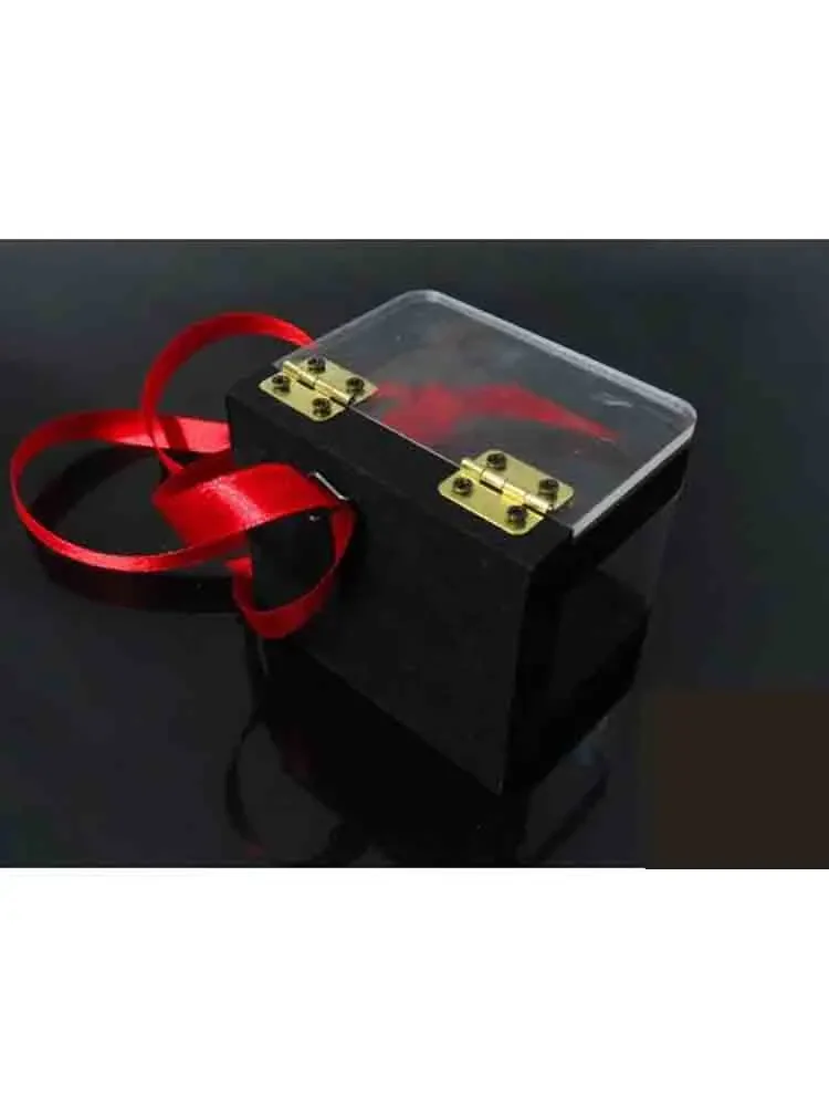 The Crystal Switch Box Magic Tricks Close Up Magic Mentalism Stage Magic Props Comedy Illusions Prophecy Box Gimmicks