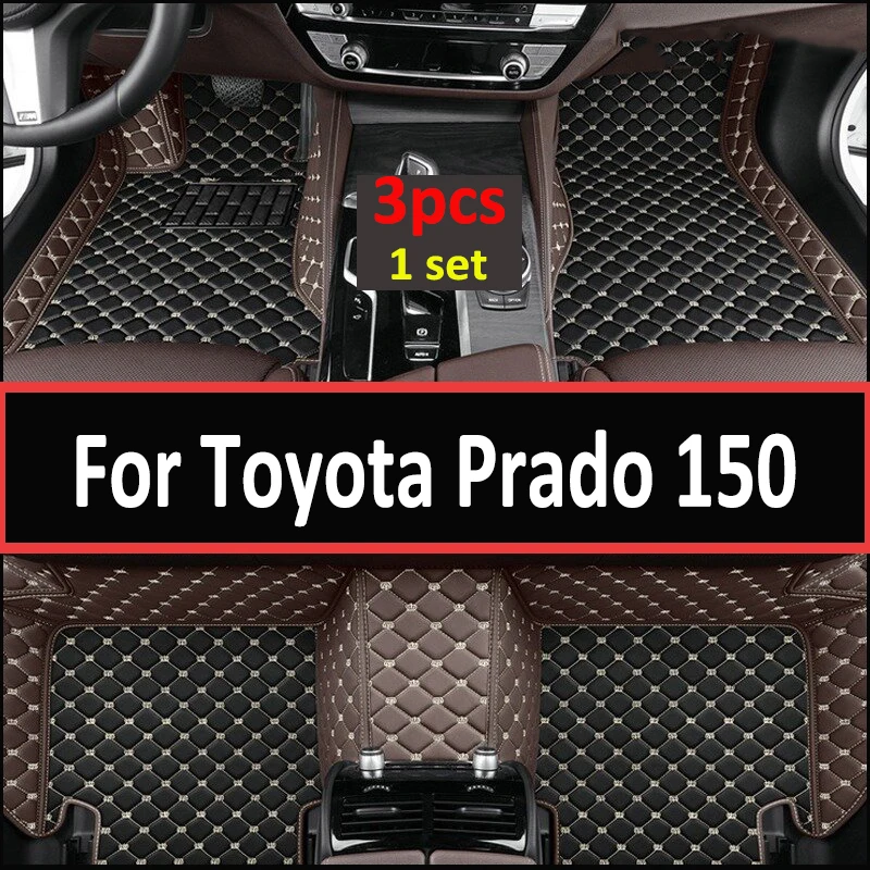 

For Toyota Prado 150 2020 2019 2018 2017 2016 2015 2014 Car Floor Mats Accessories Protect Styling Parts Auto Carpets Waterproof