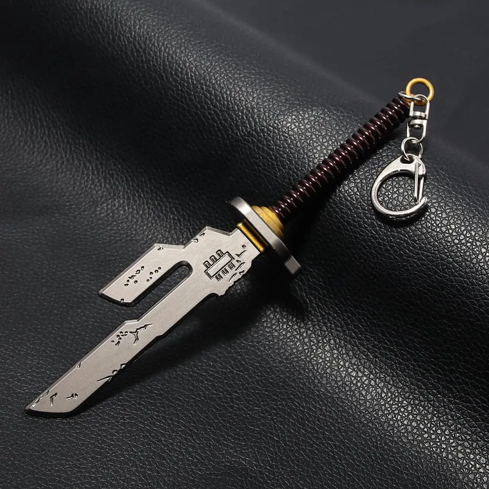 5.47in Inverted Spear of Heaven Toji Fushiguro Anime Merchandise Metal Weapon Models Home Ornament Crafts Keychain