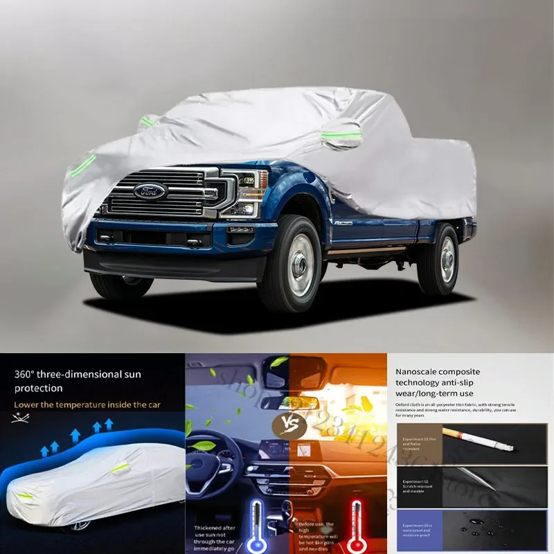 

For Ford F350 fit Outdoor Protection Full Car Covers Snow Cover Sunshade Waterproof Dustproof Exterior Car cover protection