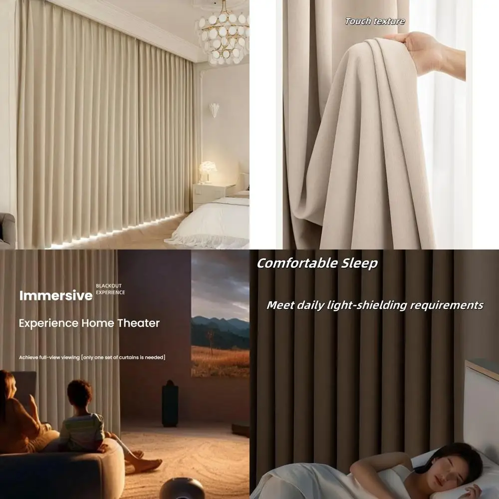 Tende oscuranti con isolamento termico con ganci, confezione da 2 tende a pieghe pizzico, pannelli stile vintage per camere da letto e soggiorni