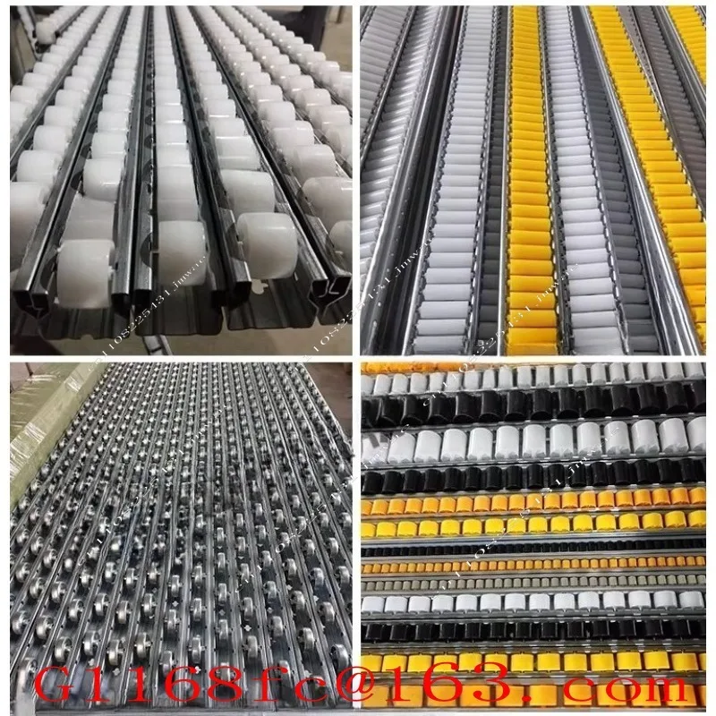 2pcs 1M Reinforced Sheet Metal Slide Rail, Aluminum Alloy Thickened Frame, Anti-static Roller Slide Rail
