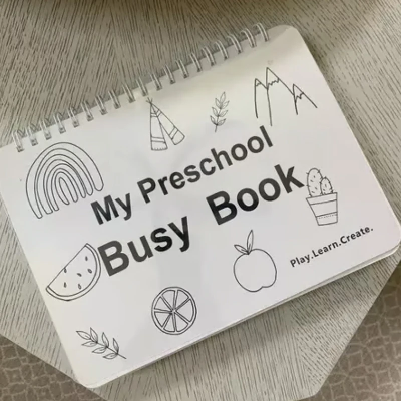 New Children's Growth Record My Preschool Busy Book