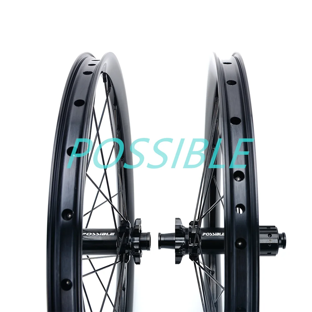 KINLIN Rim Possible Dt Ratchet System Wheelset 20 inch  24H 406 Lightweight Disc Brake Alloy  DT SWISS SPOKES