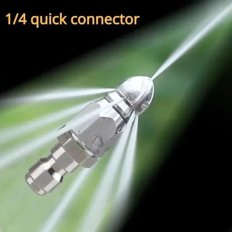 1/4" Female NPT Connect Pressure Washer Sewer Jetter Nozzle for Pressure Drain Jetter Hose Compatible with Most Models