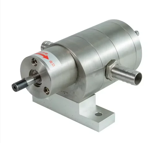 Hot Melt Glue Gear Pump High Speed Wear Resistant Gear Metering Pump