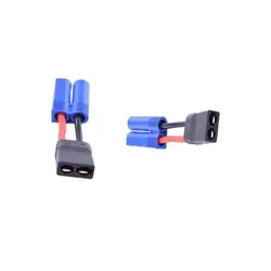 2 pcs maschio EC5 a femmina TRA(Traxxas) adattatore 12awg cavo di ricarica della batteria 40mm