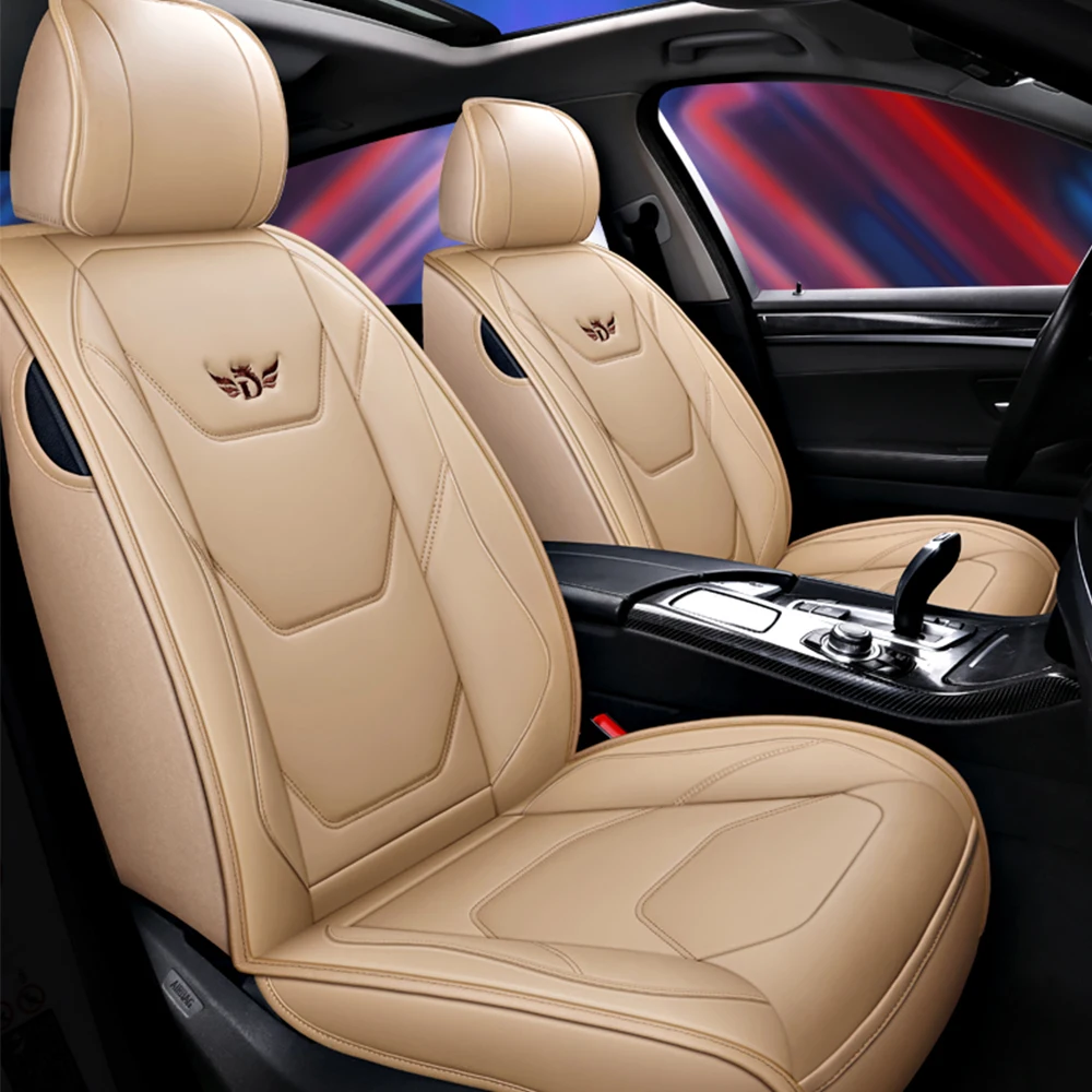 Leather Universal Car Seat Covers for BMW x1 x6 x4 x3 x5 f10 f20 520 525 320 e36 e46 Interior Seat Protector Auto Accessories