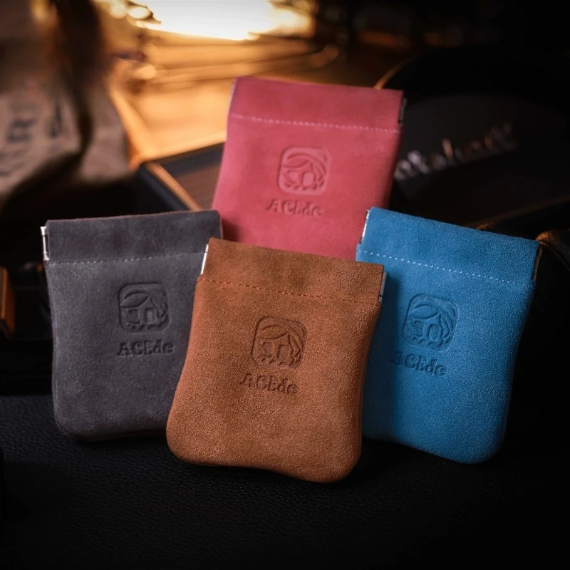 

ACEdc оригинальный топ на кончиках пальцев Pop Coin Push брендовая кожаная сумка для хранения уличная портативная портативная сумка для хранения