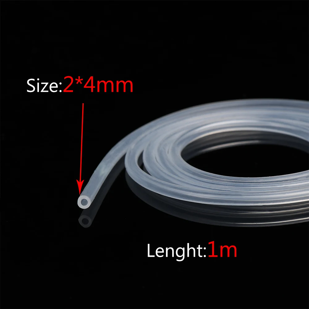 

1M Hot sale Food Grade Out Diameter 4~16mm Plumbing Hoses Beer Milk Pipe Silicone Rubber Hose Flexible Tube