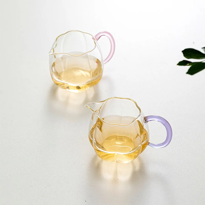 

Gua Ling Gong Dao Bei Cup из боросиликатного стекла, термостойкая стеклянная делитель для чая, бытовой чайный сервиз кунг-фу, аксессуары, чайное море