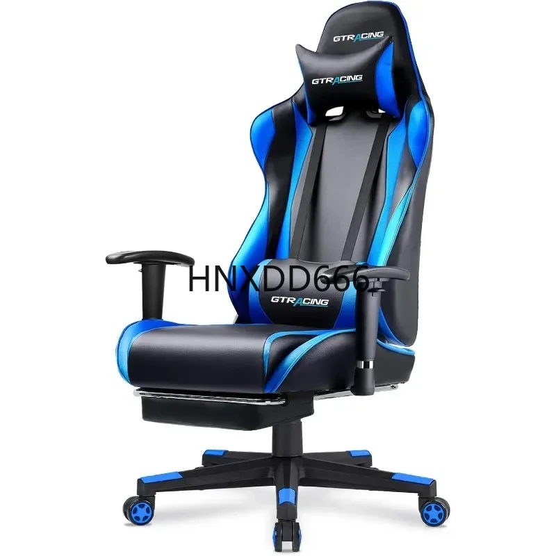 

Gaming Chair with Footrest, Ergonomic Computer Game Desk Chair, Recline Gaming Chair Seat Height Adjustment