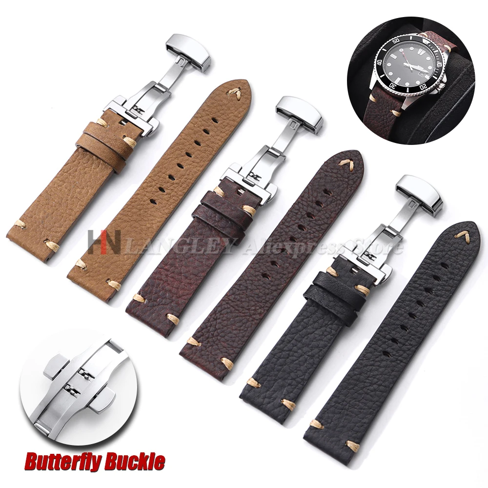 Genuine Cowhide Lea… - image