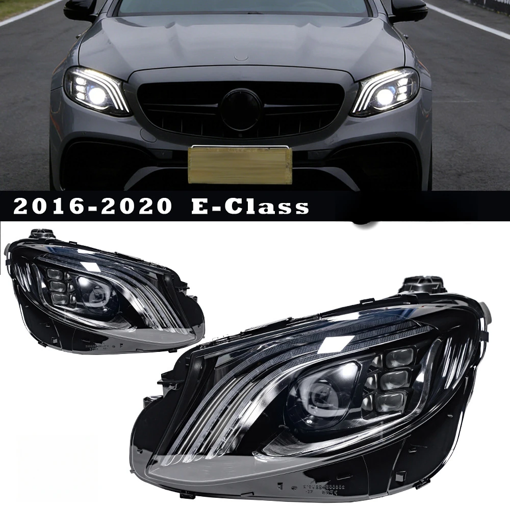 

For retrofitting 2016-2020 Mercedes-Benz E-Class W213 headlight assemblies with LED projector headlights daytime running lights.