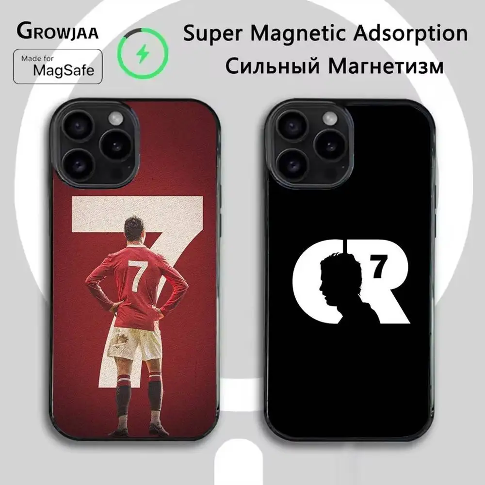 

Чехол для телефона Football C-CR7 R-RonaldoS-S для iPhone 16e,16,15,14,13,12,11,Plus,Pro,Max,Mini Magsafe с магнитной беспроводной зарядкой