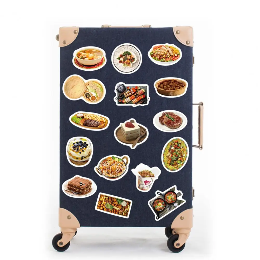 Bright Color 90Pcs Nice-looking Luggage Car Laptop Stickers PVC DIY Stickers Removable   Daily Life