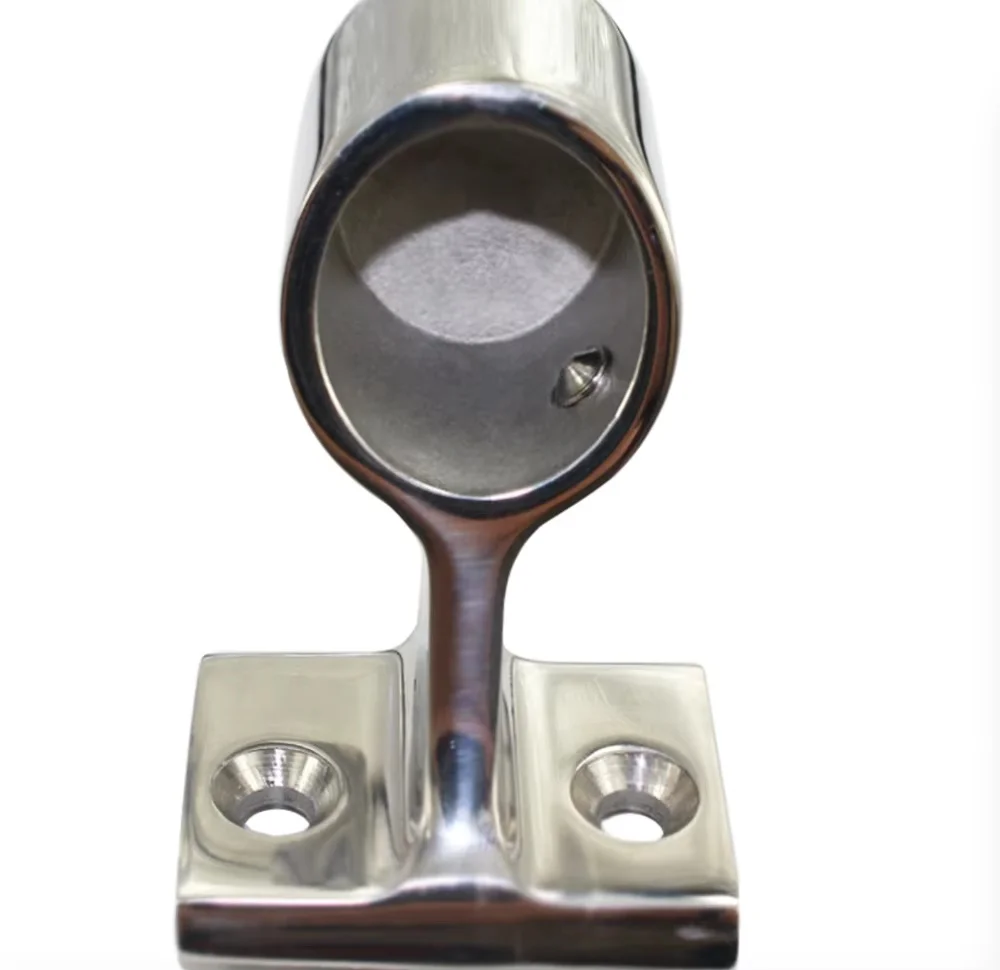 

ISURE MARINE 1Pcs Stainless Steel 316 Boat Front Support Boat Armrest Baluster Support