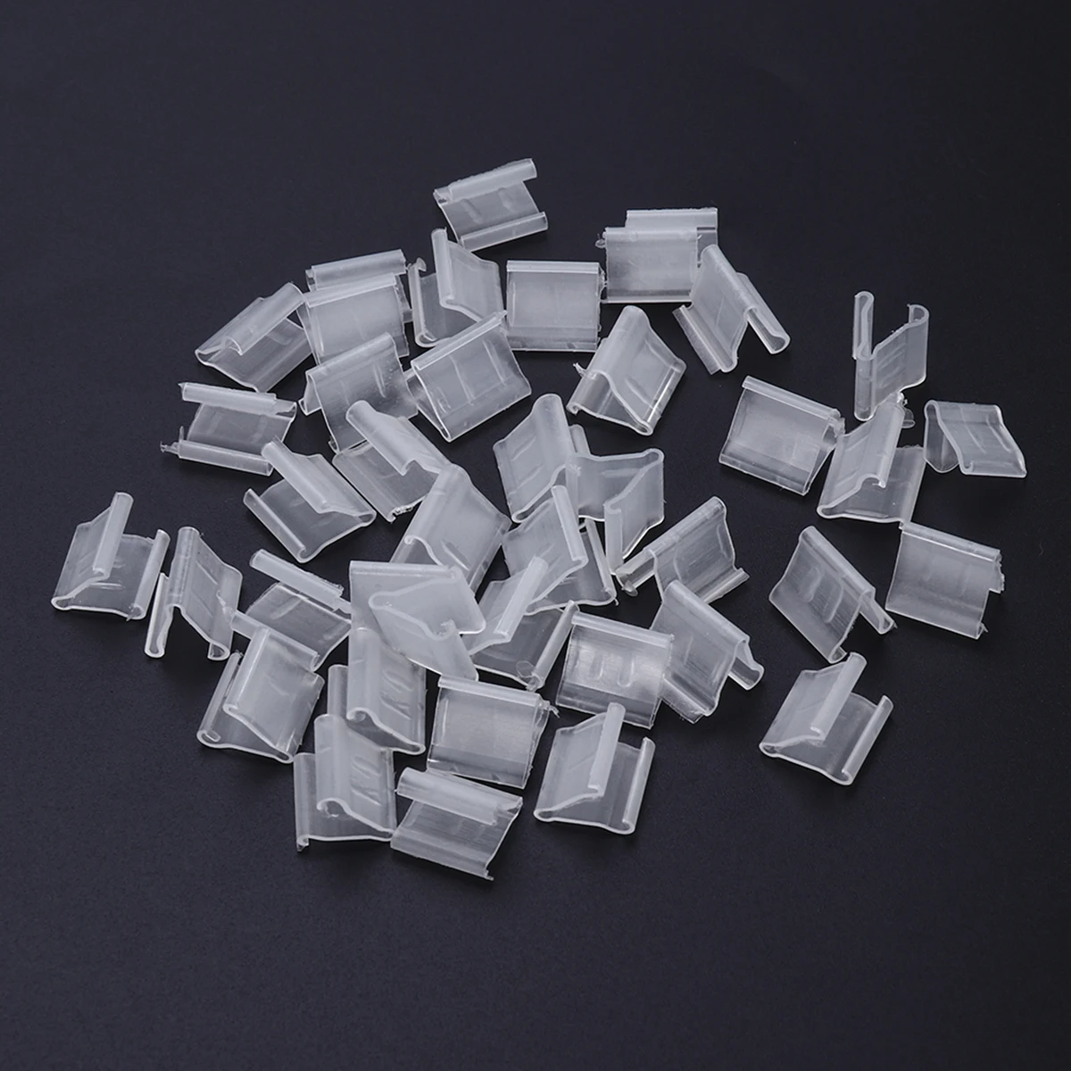 100pcs Balloon Clips V Shape Plastic Sealing Ties For Wedding Birthday Christmas Party Decoration Balloon Fastening Tool