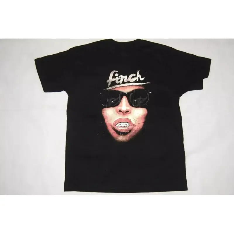 Finch Band For Friends Black T Shirt Cotton All Size