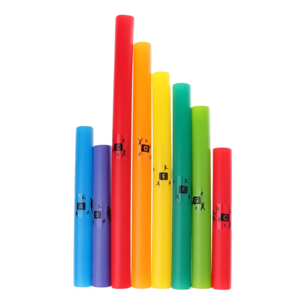 C Major Diatonic Scale Set Musical Tube Kids Music Enlightment Instrument