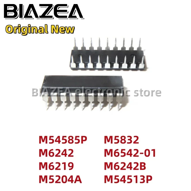 1piece M54585P M6242 M6219 M5204A M5832 M6542-01 M6242B  M54513P DIP18