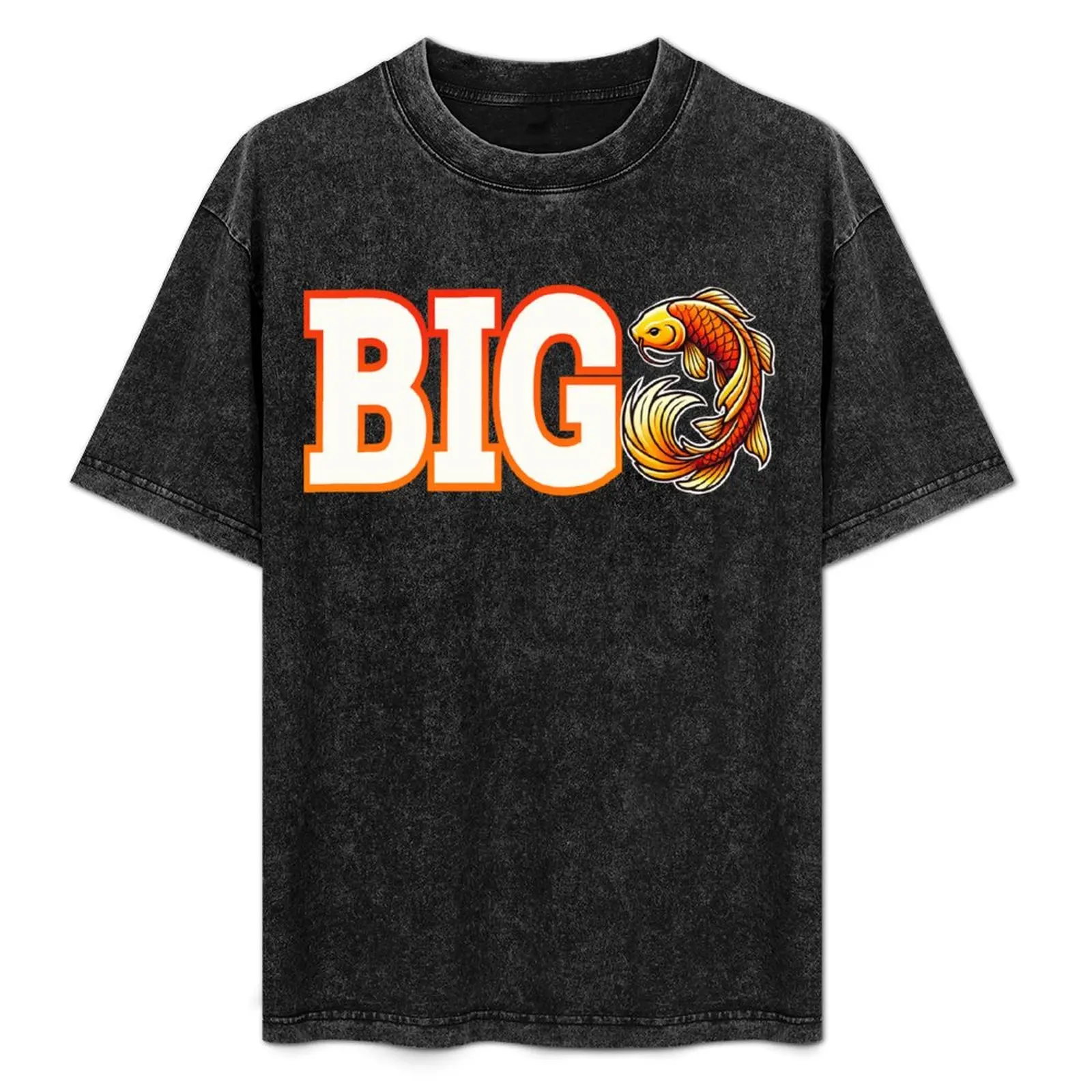 Big Koi T-Shirt graphic t shirt vintage oversized t shirt men graphic t shirts