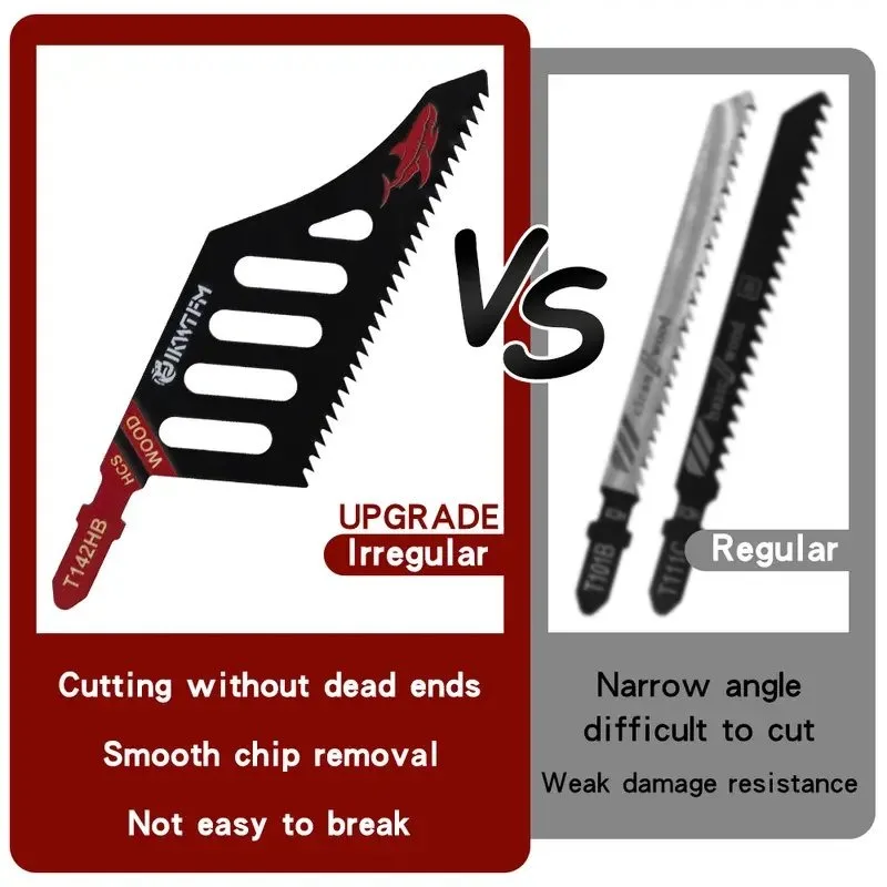 20/1 قطعة T142HB بانوراما شفرة الدقة قطع المنشار شفرة غير النظامية منحنى المنشار شفرة التمرير عالية الدقة قطع الخشب أداة