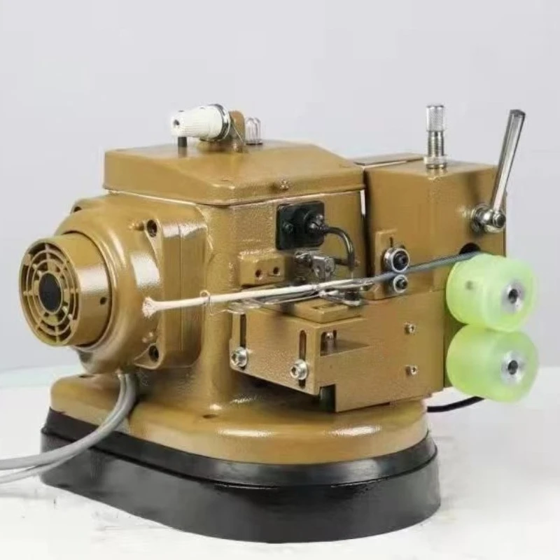 Round rope sewing machine, leather drawstring machine, multi-purpose single needle automatic fiber machine