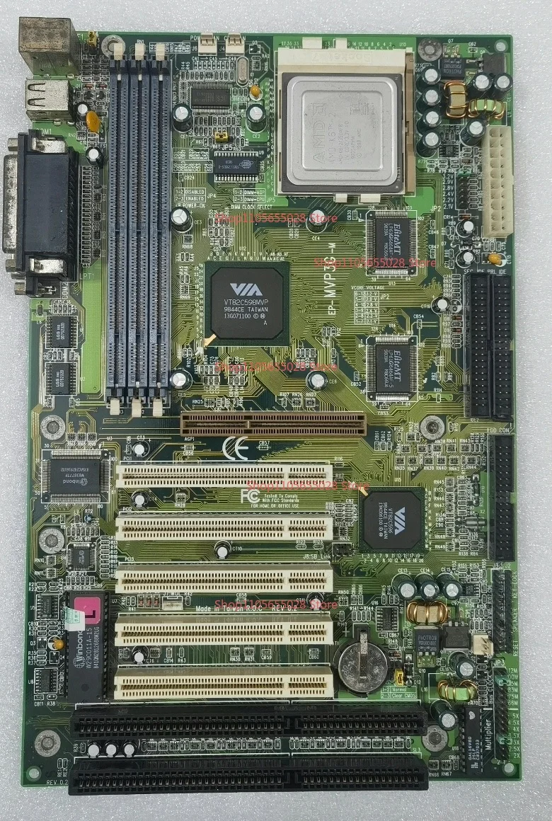 For MVP3 Old Main Board Panying EP-MVP3G-M Industrial Control Main Board Old 586 AMD-K6-2/350MHz CPU