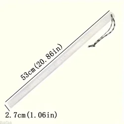 20 Inch Stainless Steel Dual-Scale Ruler Durable Thickened Quenched Steel with Random Lanyard Style Drawing & Measuring