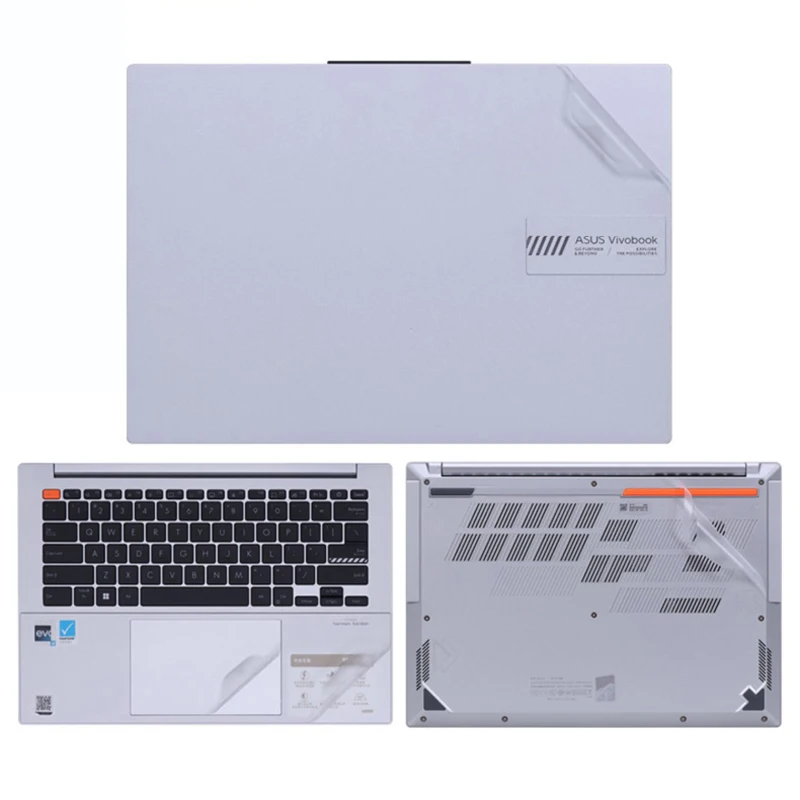 Laptop Skin for ASUS VivoBook K5404V X1502V X1606V 2023 Anti-scratch PVC Skin Stickers for ASUS VivoBook K5504V Decal Film