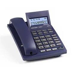 Corded Phone with Caller ID, Speakerphone, Tilt Display & Buttons, Auto & Manual IP, Wired Landline Phone for Home, Office