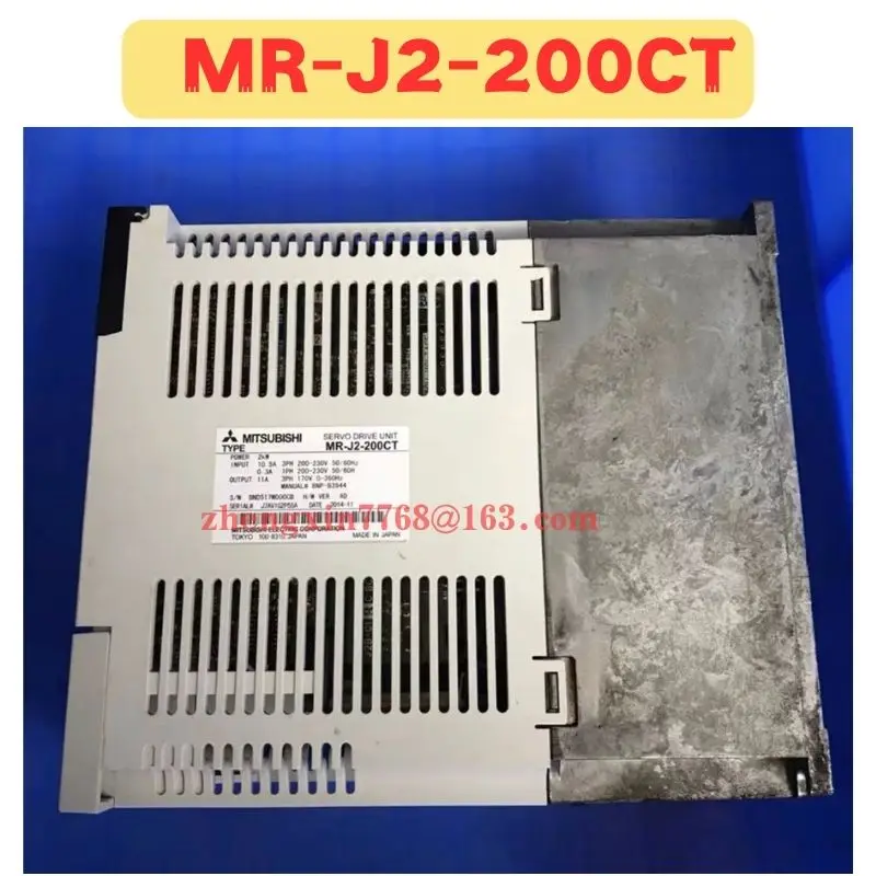 

Used Servo Drive MR-J2-200CT MR J2 200CT Normal Function Tested OK