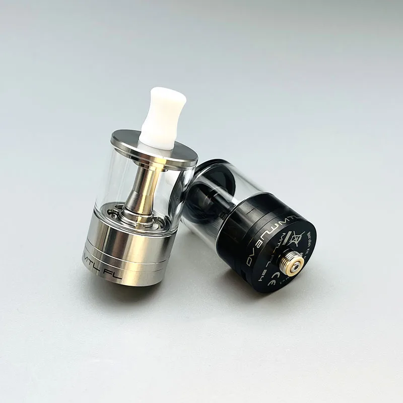 

DSX Dvarw FL MTL rta Atomizer Tank 24mm 316 stainless steel 3.5ml/6ml Single Coil Airflow Tank Rebuildable Tank Atomizeies