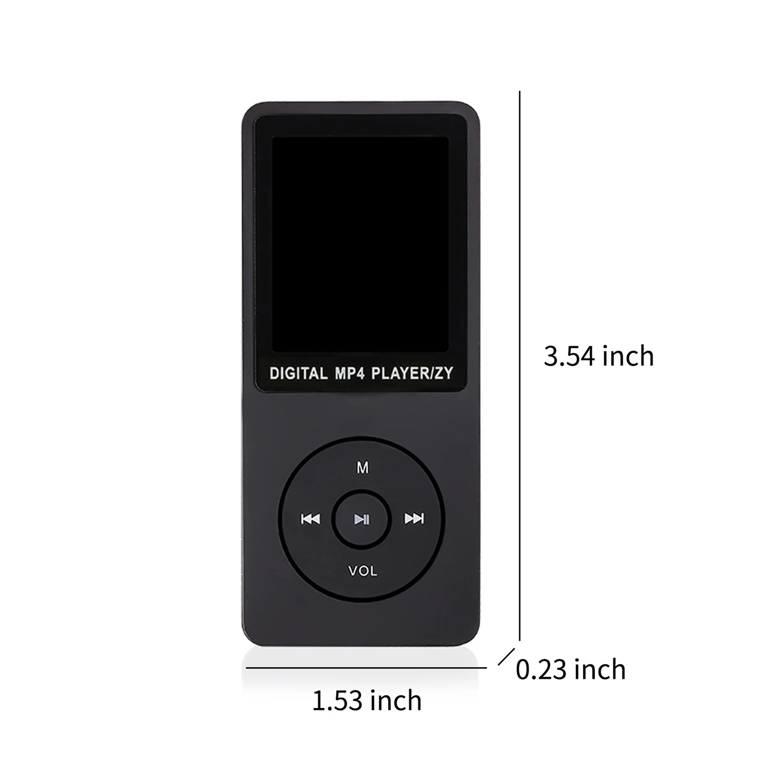 Portable MP3 MP4 Music Player 32 GB Music Player 1.8inch Screen with FM Radio Voice Recorde Build-in Speaker for Kids Adult