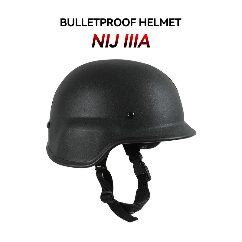 Casco a prueba de balas de PE y aramida balística IIIA, M88 PASGT, para policía de combate del ejército