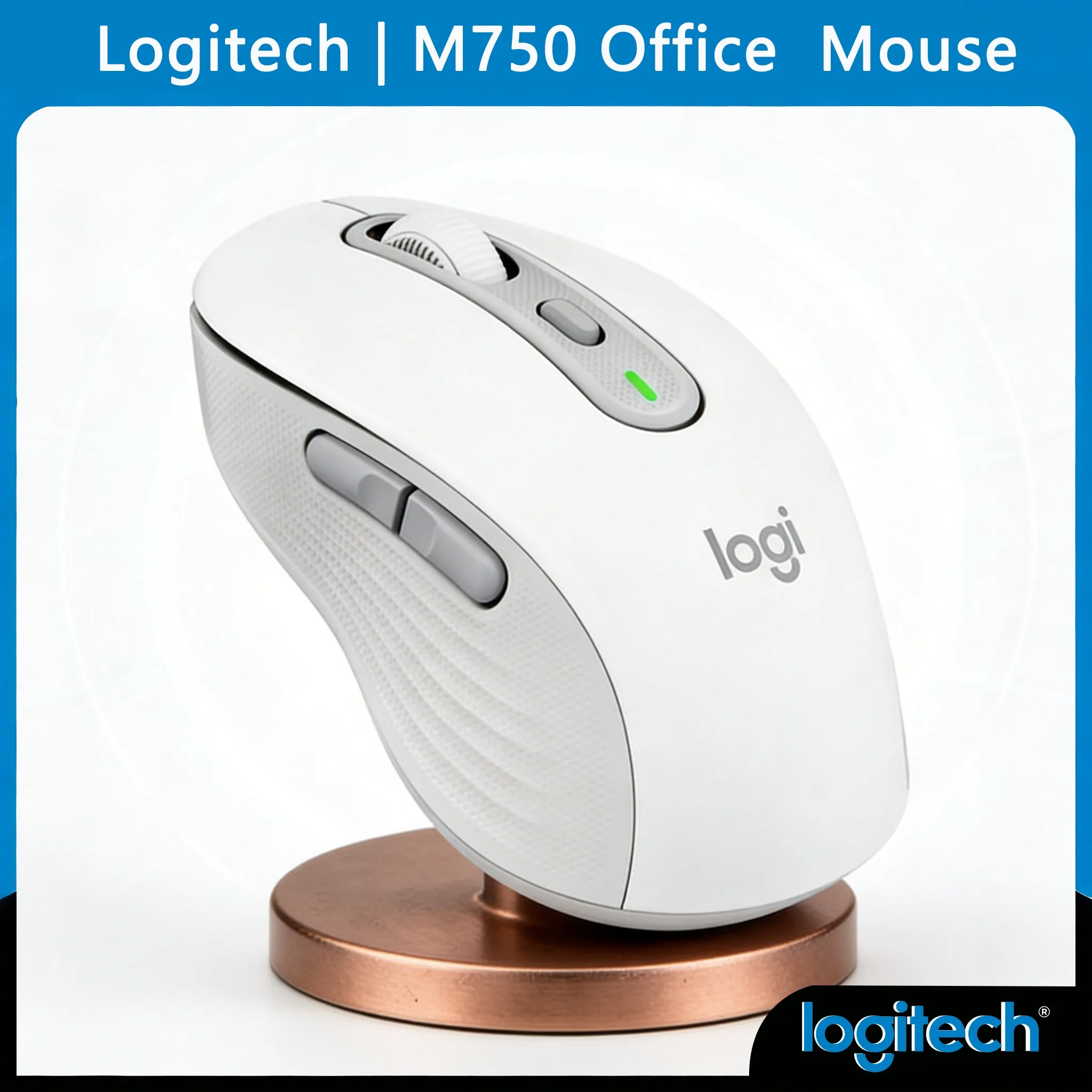 

Мышь Logitech M750 с долговечной батареей, ультра-прочная, для бизнеса, портативная, совместима с G304/G203/G102/M100R/MX Anywhere 3S
