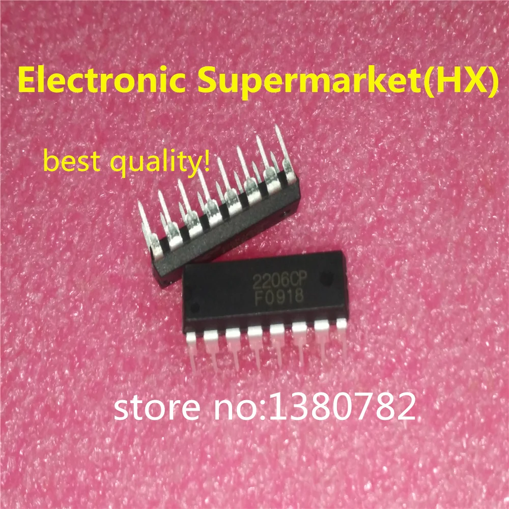 Free Shipping 50pcs/lots XR2206CP XR2206 DIP-16  IC In stock!