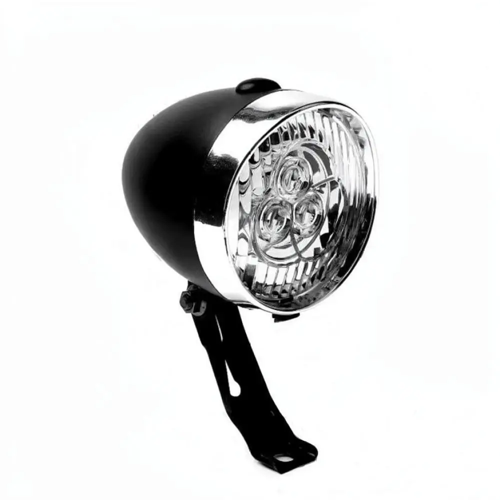 Retro Bicycle Headlight Classic LED Front Light Night Riding Safety Torch For Mountain Road Commuter Bike Accessories