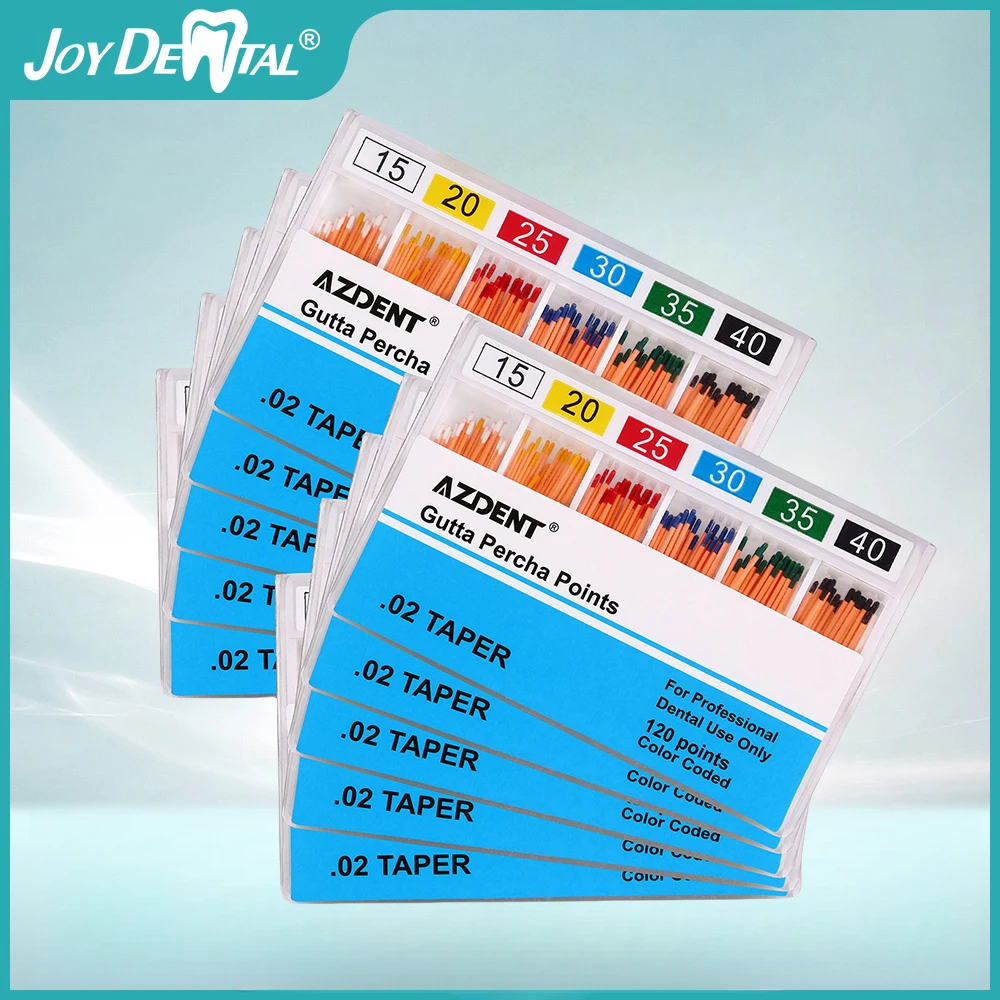 10 коробок, стоматологические точки гуттаперчи, эндо-корневые наконечники для обтурации корневых каналов, конические стержни 0,02 0,04 0,06, расходные материалы для стоматологической клиники