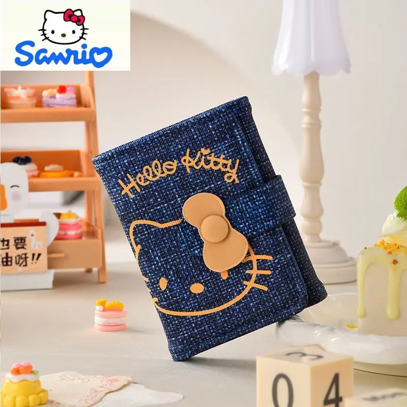 

Sanrio модный мультфильм Hello Kitty зажим для паспорта интегрированный креативный легкий роскошный универсальный нулевой кошелек подарок для девочки