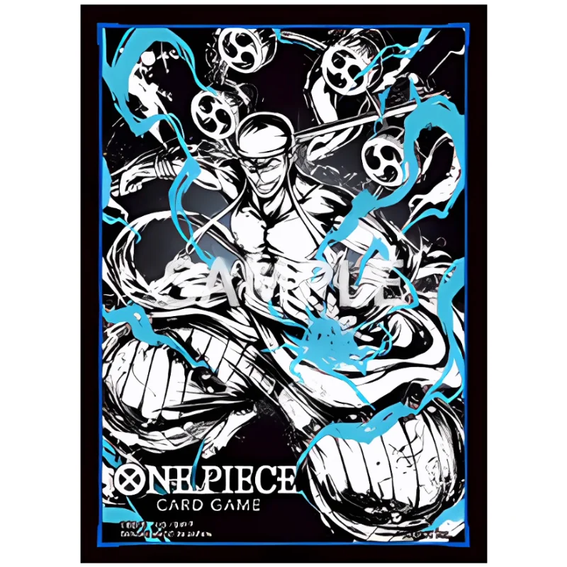 70Pcs/Set Anime One Piece OPCG Game New Original Card Sleeve 05 Enel Zoro Sanji Reiju Green Hobbies Collectibles Anime Gift Toys