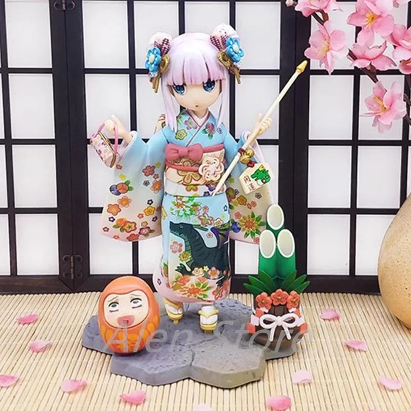 Kobayashi-san chi no Maid Dragon Kanna Kamui Figure Haregi Girl PVC Action Figure Toy Anime Figure Collectible Model Doll Gift