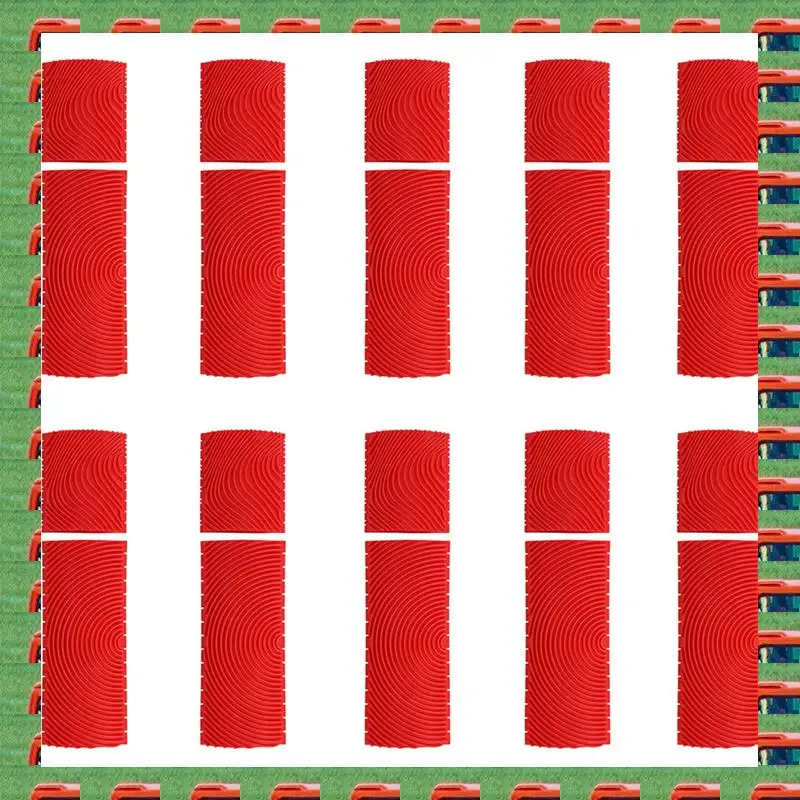 

ABMO, 20 шт., 3 дюйма, 6 дюймов, валик для рисования с имитацией древесины, кисть, набор инструментов для рисования стен, набор инструментов для художественной живописи с текстурой стены